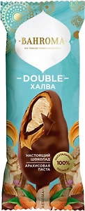 Изображение товара Мороженое Bahroma эскимо пломбир халва в двойном шоколаде 75г