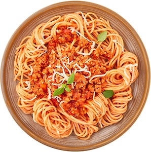 Изображение товара Спагетти Перекресток Select Болоньезе с говядиной 220г