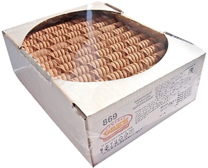 Изображение товара Трубочки вафельные Семейка Озби Шоколадные 650г