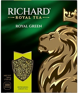Изображение товара Чай зеленый Richard Royal Green 100*2г