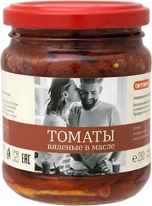 Изображение товара Томаты Tomtom вяленые в масле 250г