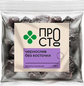 Изображение товара Чернослив ПРОСТО 100г