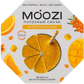 Изображение товара Смузи Moozi Энергетический 150г
