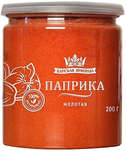 Изображение товара Приправа Царская приправа Паприка молотая 200г