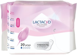 Изображение товара Прокладки Lactacyd Multiform 20шт