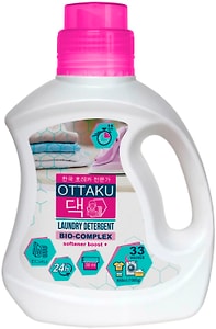 Изображение товара Концентрированный универсальный гель для стирки Ottaku с кондиционером 990мл