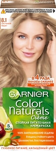 Изображение товара Краска для волос Garnier Color Naturals 8.1 Песчаный берег 
