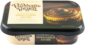 Изображение товара Сыр плавленый Радость вкуса Шоколадный брауни 30% 180г