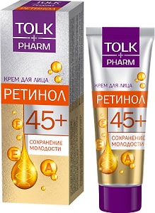 Изображение товара Крем для лица Tolk Pharm 45+ Ретинол 40мл