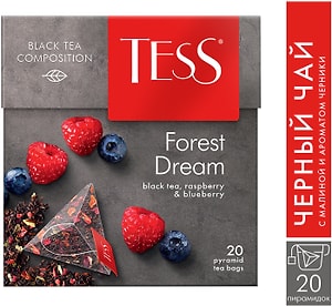 Изображение товара Чай черный Tess Forest Dream 20*1.8г