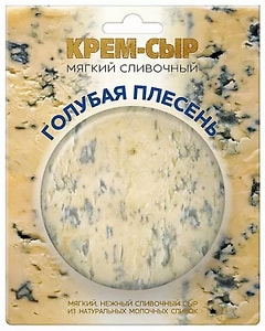 Изображение товара Крем-сыр Amyga сливочный Голубая плесень 69% 120г