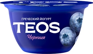 Изображение товара Йогурт Савушкин Греческий Черника 2% 140г