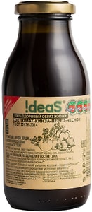 Изображение товара  Сок !Deas Томат-Кинза-Перец-Чеснок 300мл