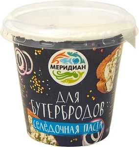 Изображение товара Паста селедочная Меридиан для бутербродов 140г