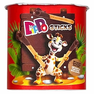 Изображение товара Паста Dippo шоколадно-ореховая с хлебными палочками 50г