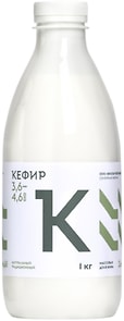 Изображение товара Кефир Братья Чебурашкины 3.6-4.6% 1л