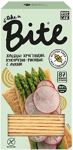 Изображение товара Хлебцы Take a Bite Кукурузно-рисовые с луком 150г