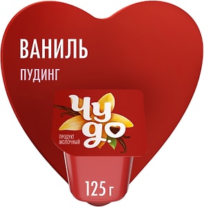 Изображение товара Пудинг Чудо Ванильный 3% 4шт*125г