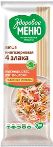 Изображение товара Лапша Dr Naturi Здоровое меню 4 злака 450г