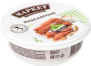 Изображение товара Сыр Маркет Перекресток Маскарпоне 80% 250г
