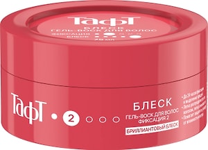 Изображение товара Гель-воск для волос Тафт Блеск 75мл