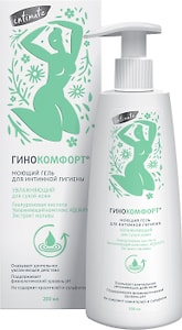 Изображение товара Гель для интимной гигиены Гинокомфорт Увлажнение моющий 200мл