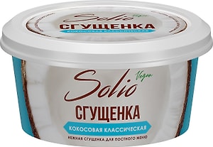Изображение товара Крем Solio Сгущенка кокосовая классическая 170г
