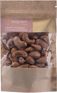 Изображение товара Кешью Маркет Collection жареные соленые с кожурой 120г