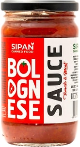 Изображение товара Соус Sipan томатный с говядиной и свининой Болоньезе 350мл