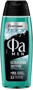 Изображение товара Гель для душа Фа Men Охлаждение экстрим арктическая свежесть 250мл