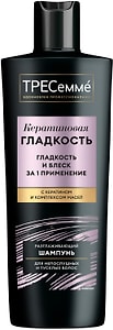 Изображение товара Шампунь для волос Тресемме Кератиновая гладкость и блеск 400мл