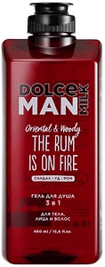 Изображение товара Гель для душа Dolce Milk Man 3в1 Жгучий ром 460мл