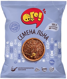 Изображение товара Семена льна Ого! 150г