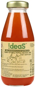 Изображение товара Сок Ideas Томат Огурец Перец Лук Чеснок 300мл