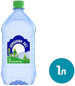Изображение товара Вода Шишкин Лес питьевая негазированная 1л