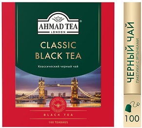 Изображение товара Чай черный Ahmad Tea Classic Black Tea 100*2г