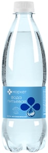 Изображение товара Вода Маркет питьевая негазированная 500мл