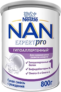 Изображение товара Смесь NAN 1 OPTIPRO HA молочная 800г