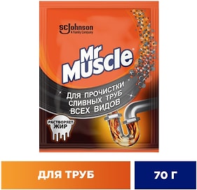 Изображение товара Средство для прочистки сливных труб Mr.Muscle 70г