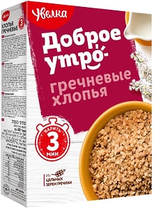 Изображение товара Хлопья Увелка Гречневые 400г