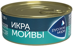 Изображение товара Икра мойвы Русское море деликатесная Люкс 100г