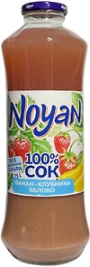 Изображение товара Сок Noyan Банан-Клубника-Яблоко 750мл