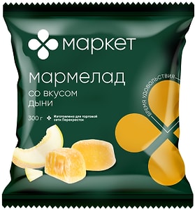 Изображение товара Мармелад Маркет со вкусом дыни 300г