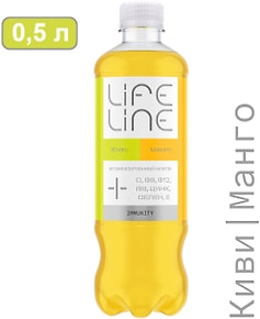 Изображение товара Напиток негазированный Lifeline Immunity Манго-Киви витаминизированный 500мл