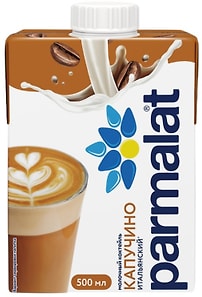 Изображение товара Коктейль молочный Parmalat Капучино 1.5% 500мл
