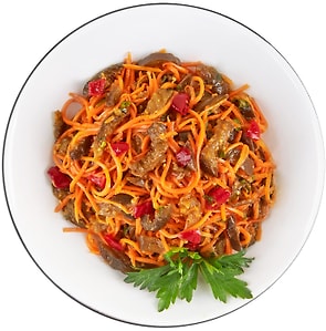 Изображение товара Салат Баклажаны по-корейски 200г