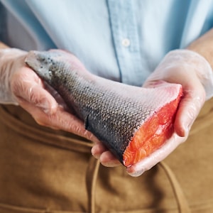 Изображение товара Семга хвостовая часть охлажденная