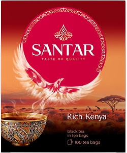 Изображение товара Чай черный Santar Rich Kenya 100*1.5г