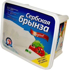 Изображение товара Сыр Mlekara Sabac Сербская Брынза 40% 450г