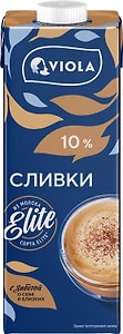Изображение товара Сливки Viola питьевые 10% 1л